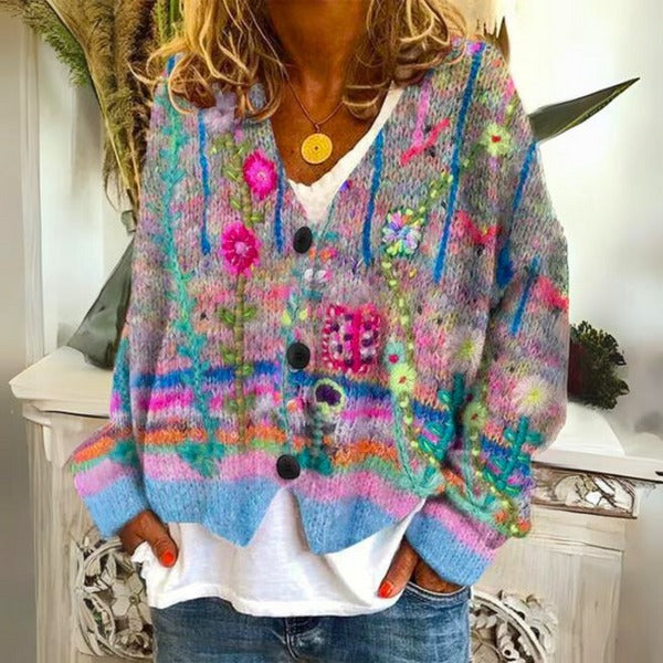 Ainsleigh - Women's Jumper in Floral Print - photo 1