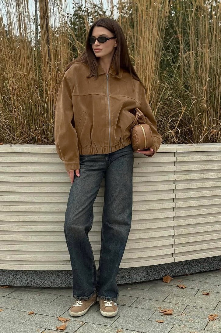 Alison - Women's Relaxed Jacket with Zip Front - photo 2
