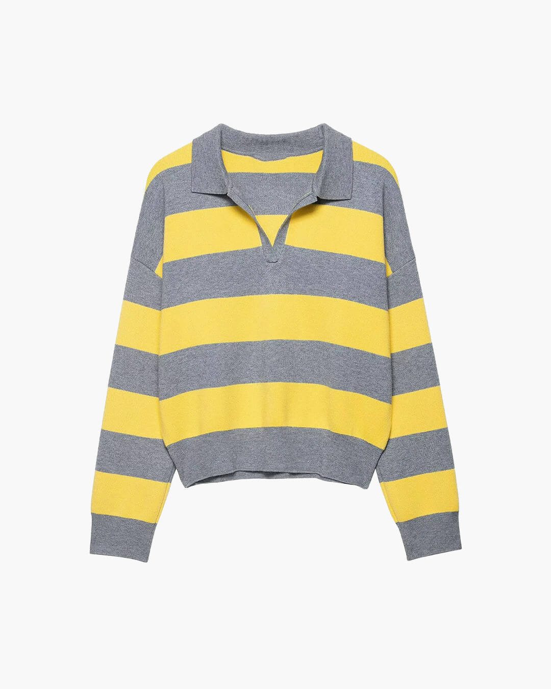 Allegra - Women's Jumper in Knit with Stripe - photo 4