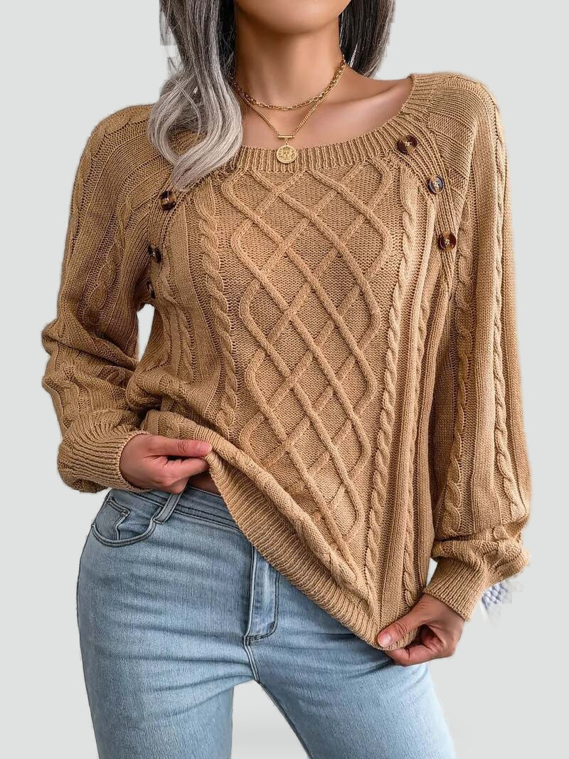 Amity - Women's Winter Jumper in Knit - photo 3