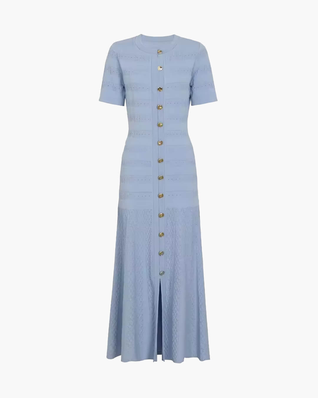 Angie - Women's Midi Dress in Ribbed Knit - photo 8