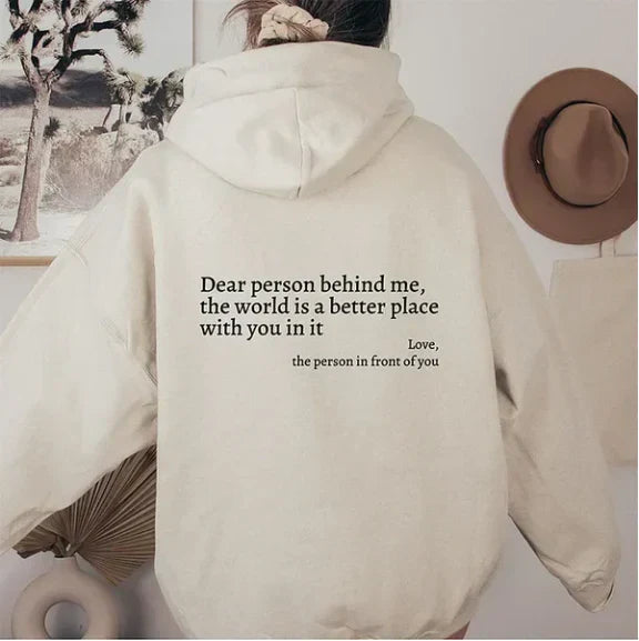 Beverly - Women's Oversized Hoodie with Back Print - photo 4