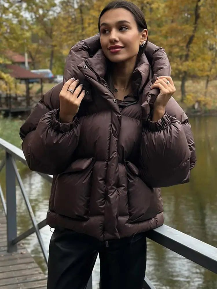Blair - Women's Puffer Jacket with Hood - photo 4