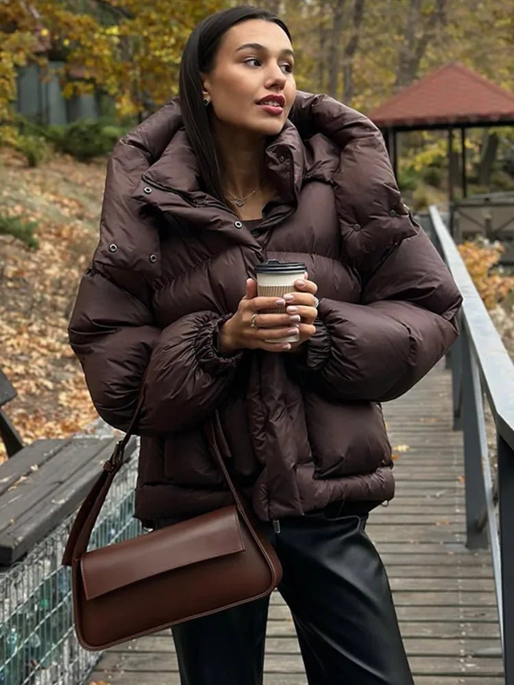 Blair - Women's Puffer Jacket with Hood - photo 5