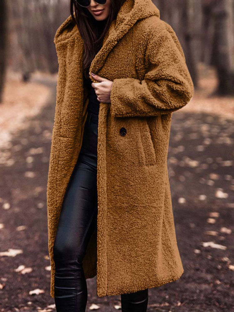 Brianna - Women's Relaxed Coat in Fleece Lining - photo 4