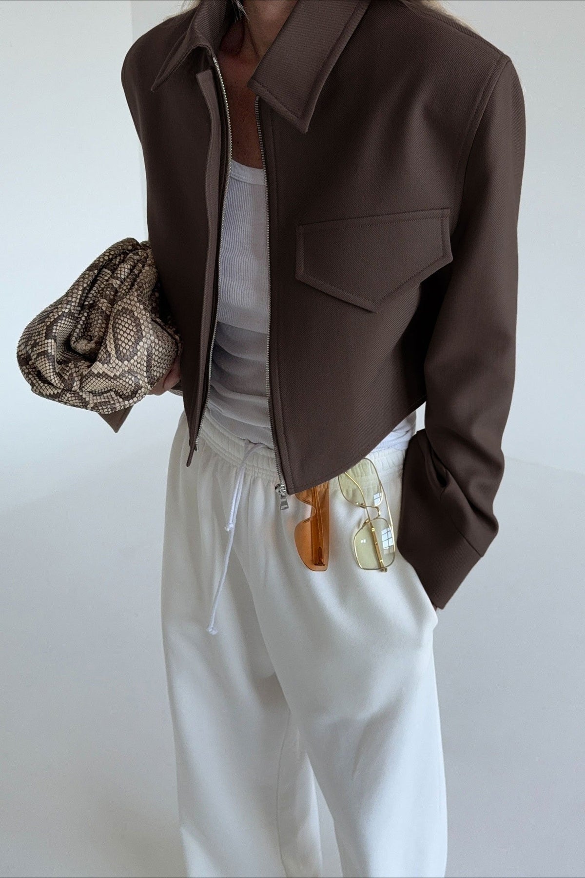 Caitlin - Women's Relaxed Jacket with Zip Front - photo 2