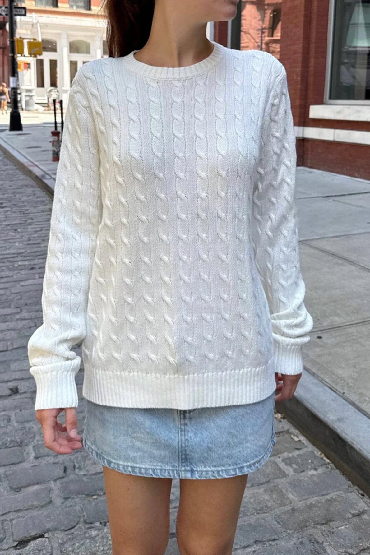 Calla - Women's Relaxed Jumper in Knit with Long Sleeves - photo 1