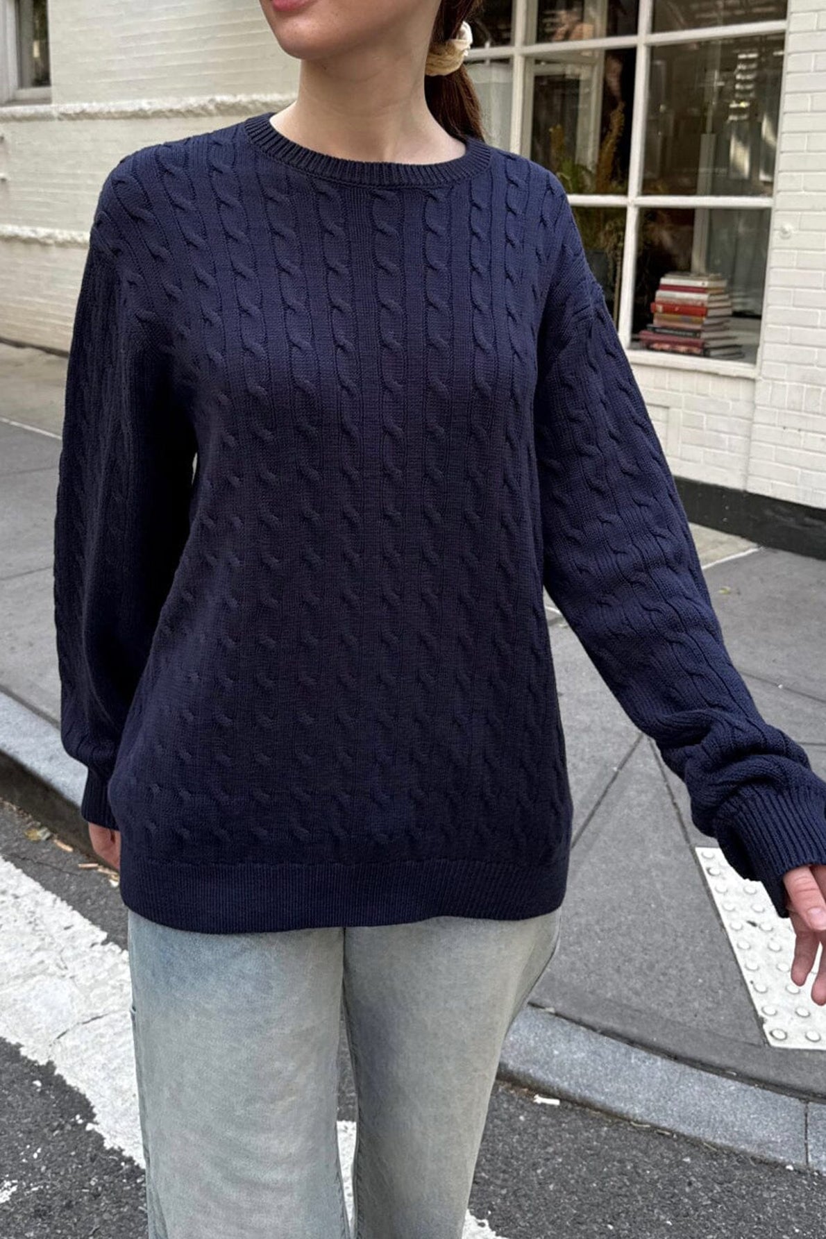 Calla - Women's Relaxed Jumper in Knit with Long Sleeves - photo 2