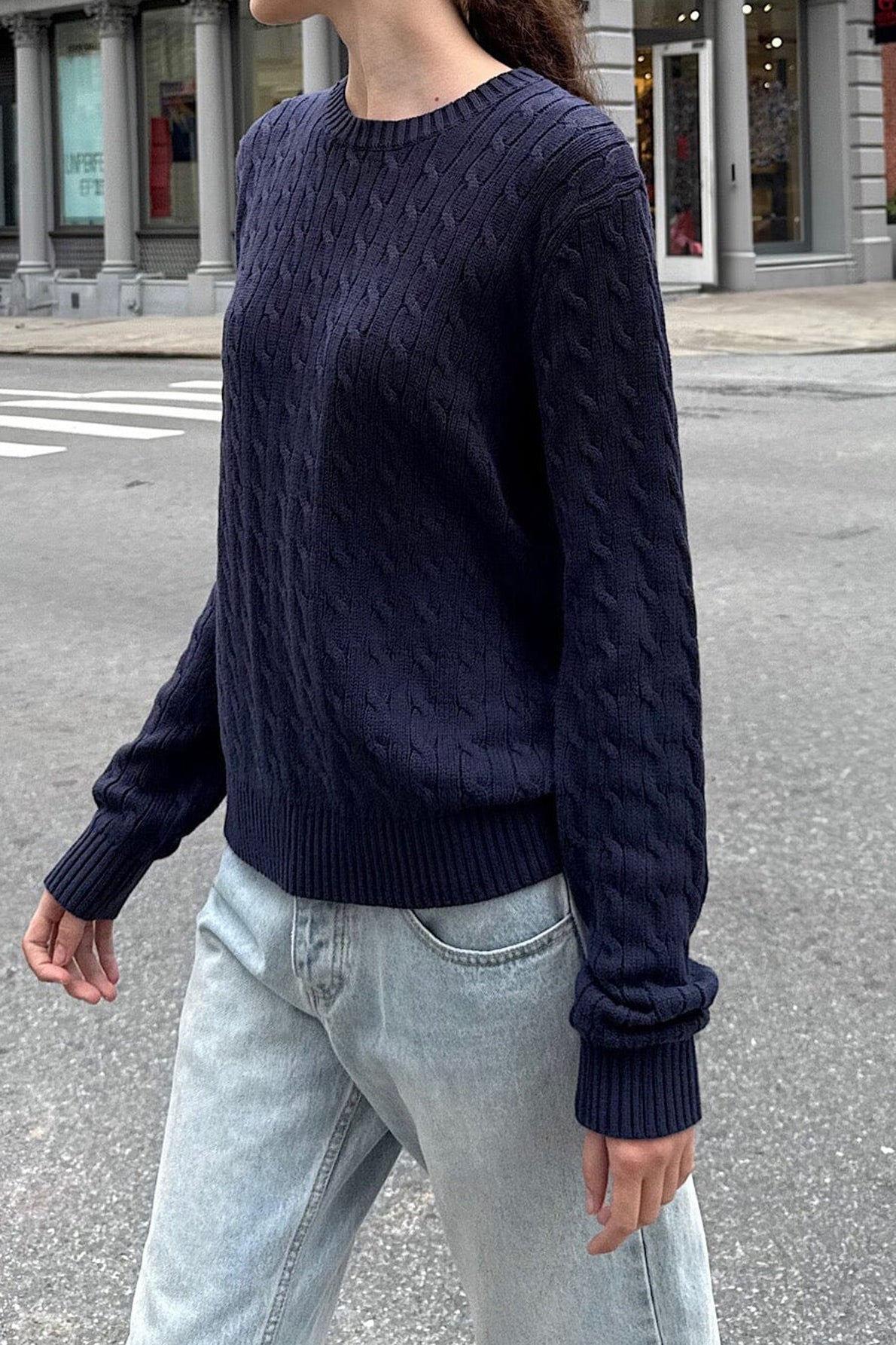 Calla - Women's Relaxed Jumper in Knit with Long Sleeves - photo 5
