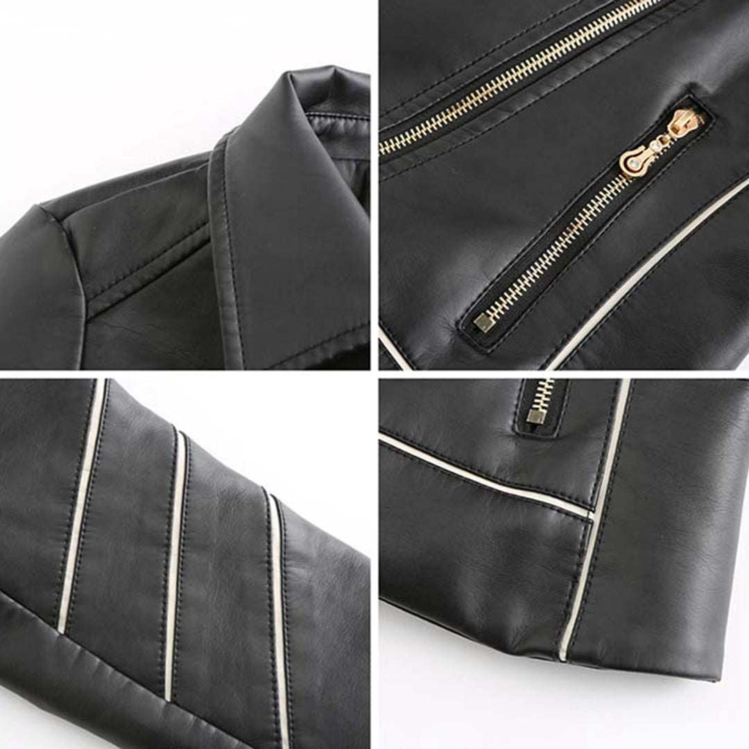 Callie - Women's Jacket with Asymmetric Hem - photo 7