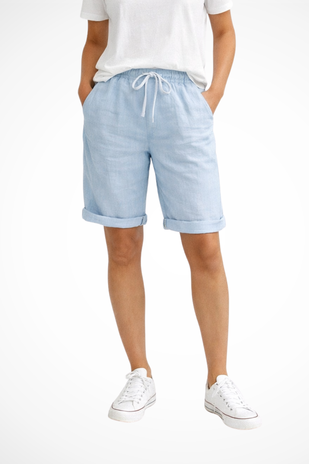Janice - Women's Casual Shorts in Linen