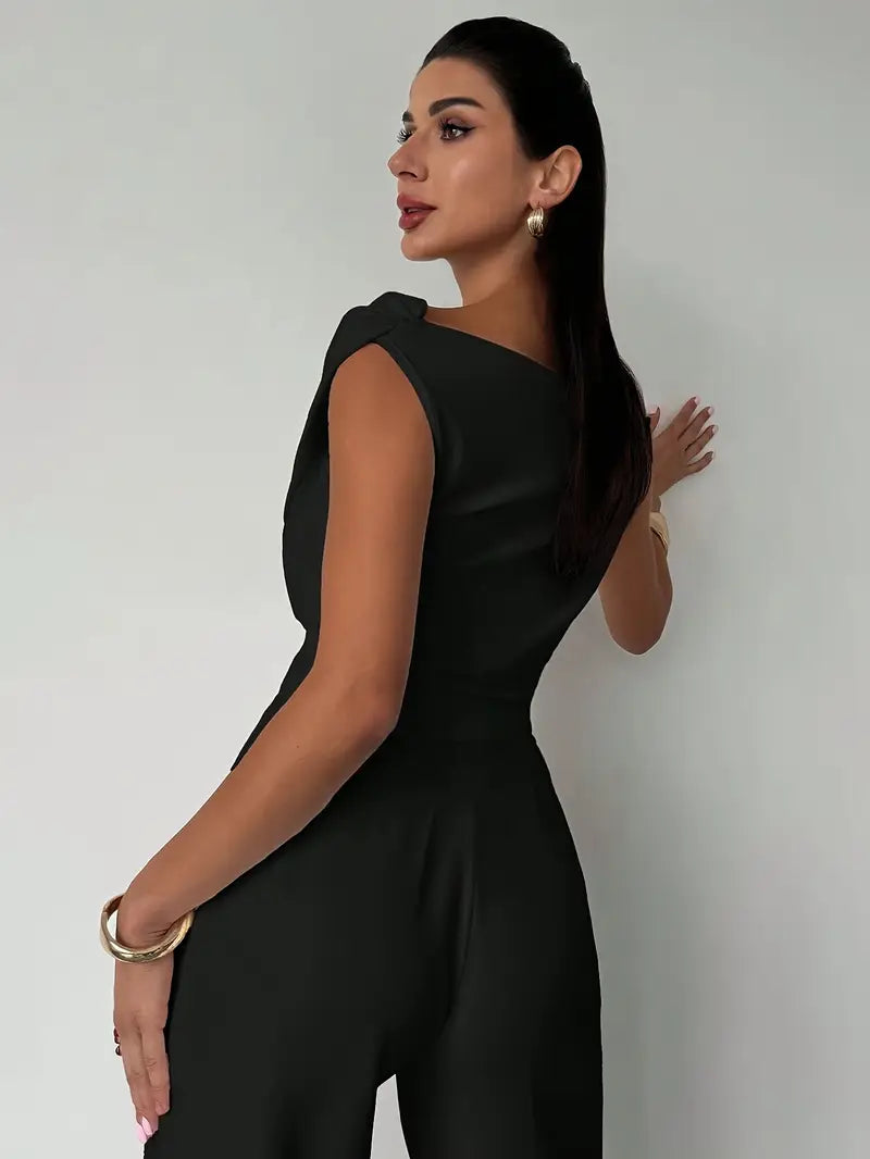 Joan - Women's Draped Top for Evenings