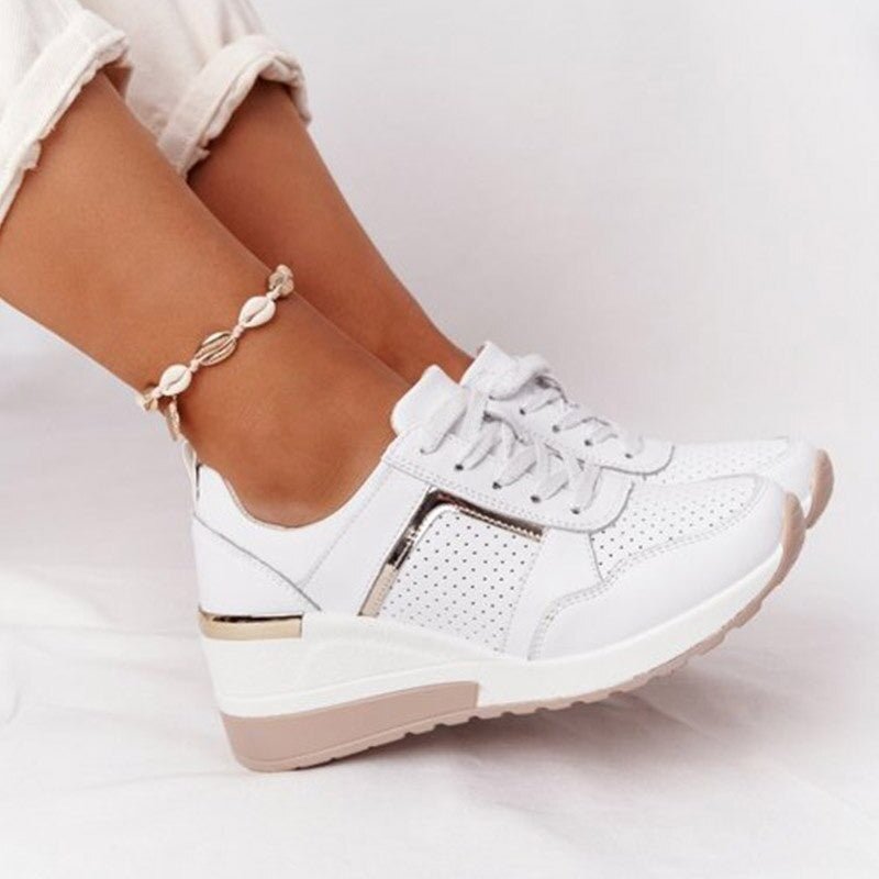 Wren - Women's Wedge Sneakers