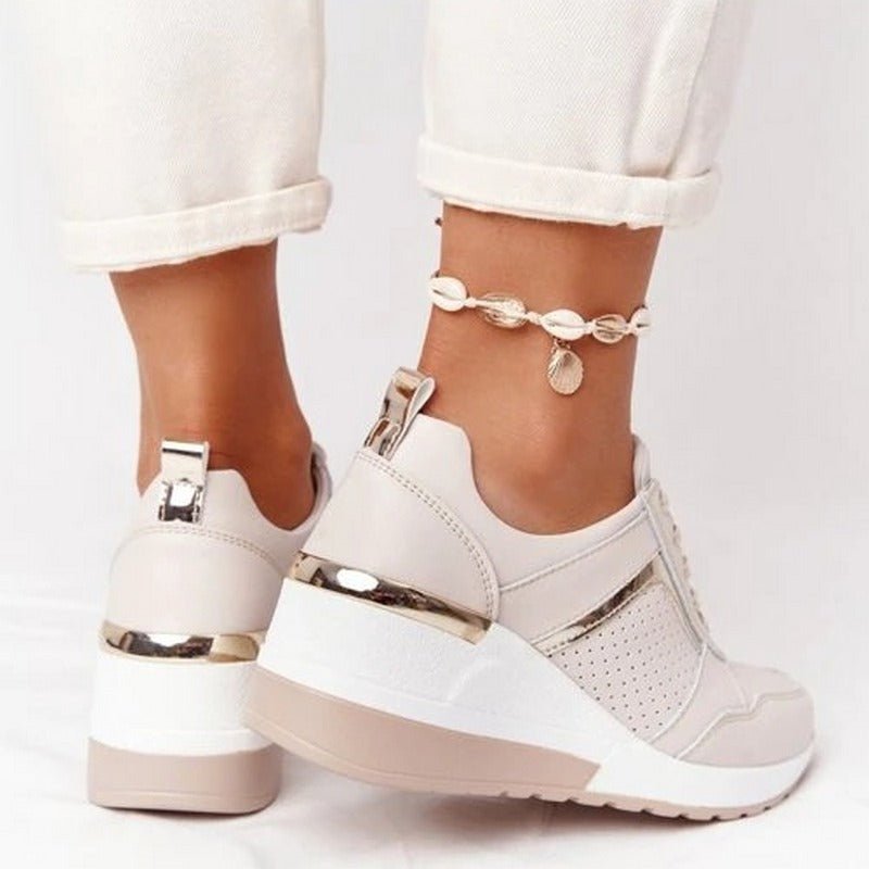 Wren - Women's Wedge Sneakers