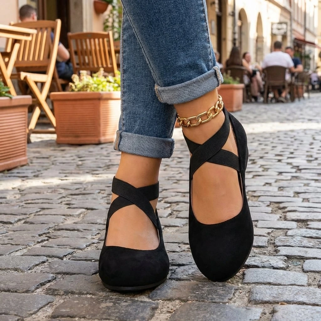 Joy - Women's Wedge Sandals with a Cushioned Orthopaedic Sole
