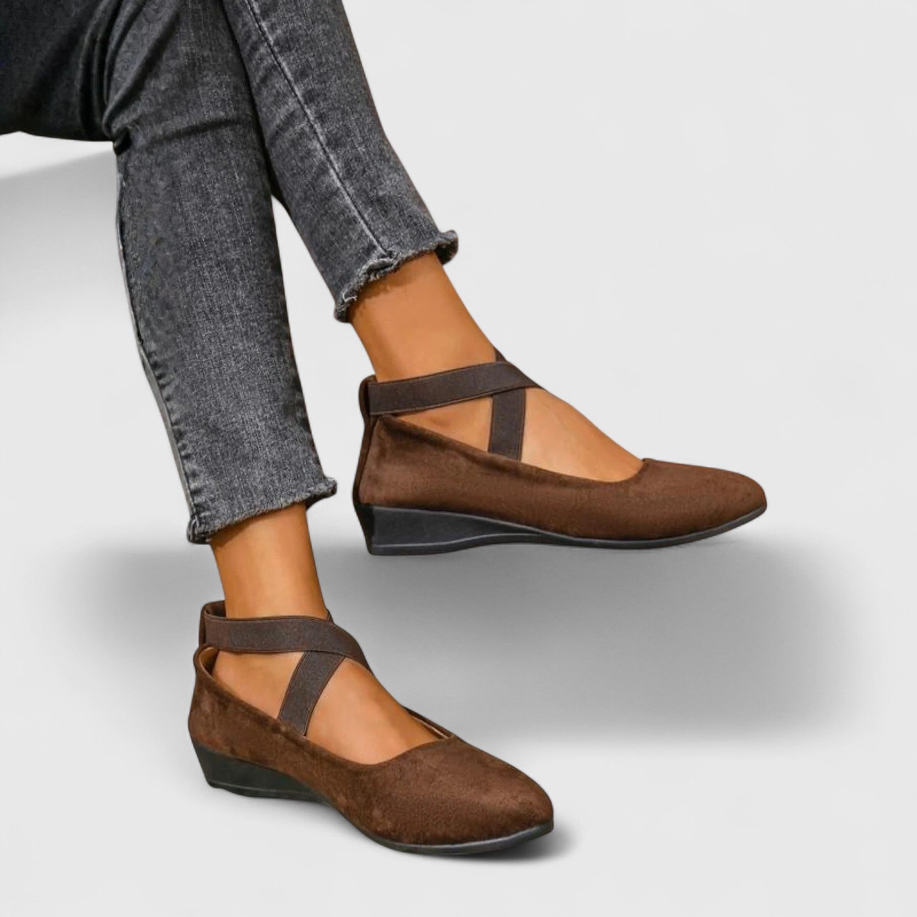 Joy - Women's Wedge Sandals with a Cushioned Orthopaedic Sole