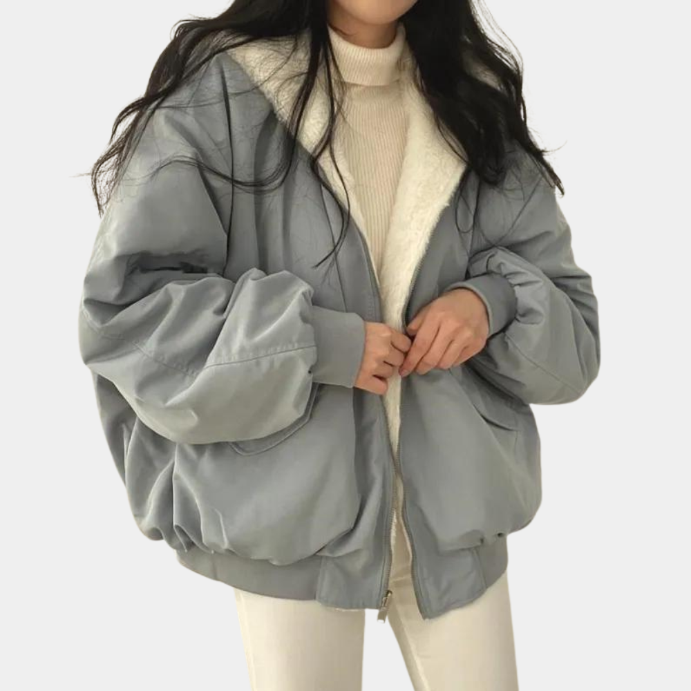 Clover - Women's Oversized Teddy Coat - photo 1