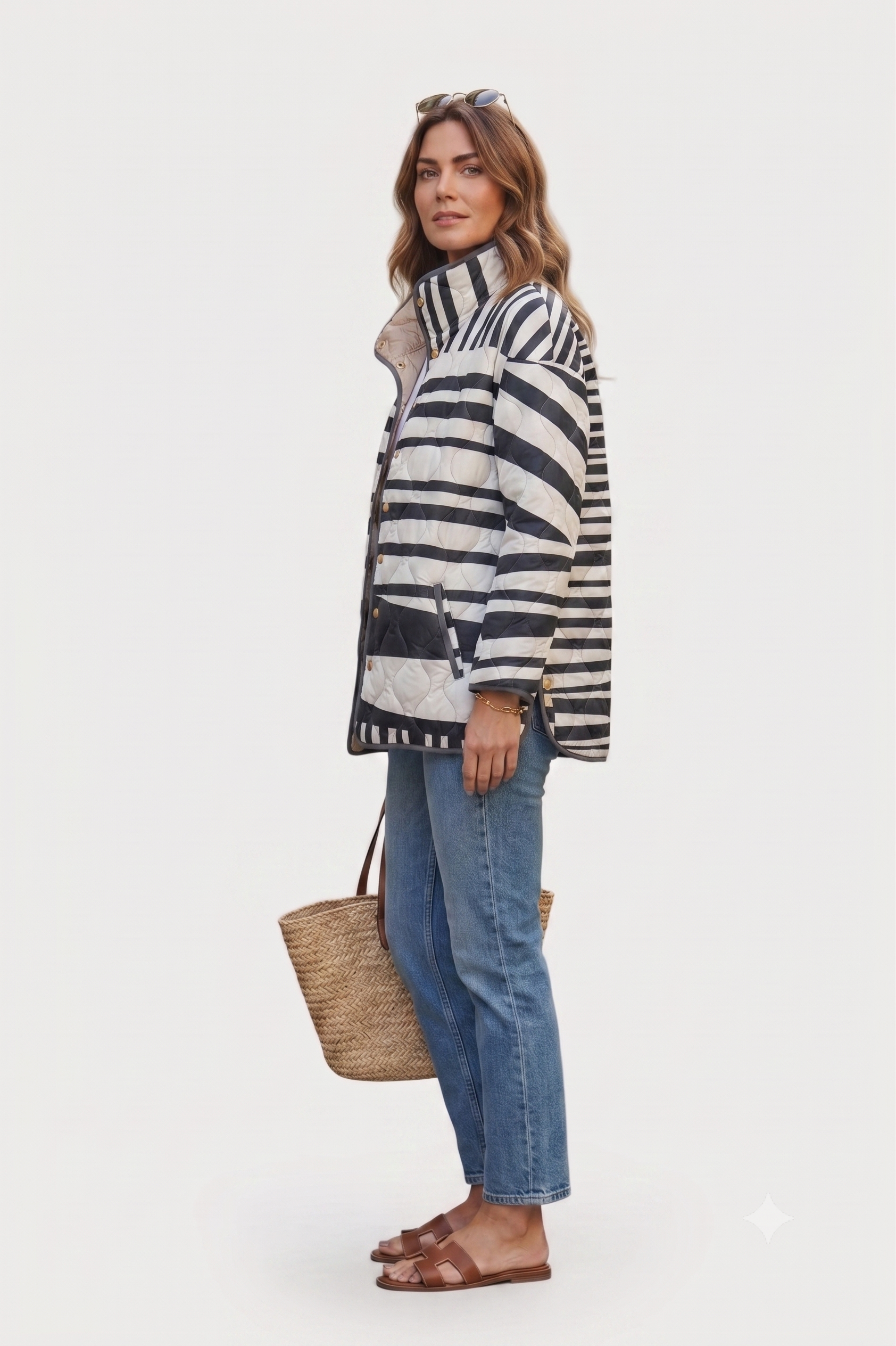 Colette - Women's Puffer Jacket with Zip Front - photo 3