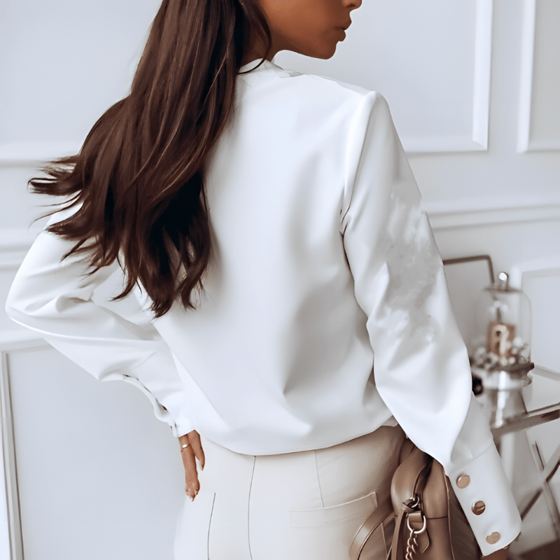 Corrie - Women's Blouse with Button Front - photo 3