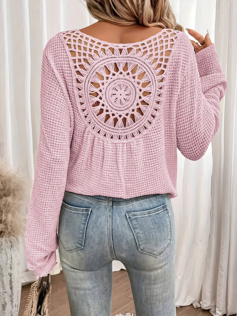 Miranda - Women's V-Neck Sweater