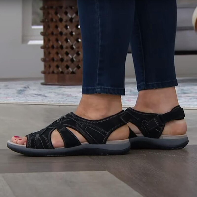 Leonie - Women's Adjustable Arch Support Sandals for All-Day Comfort