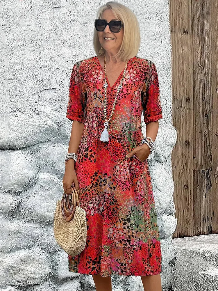 Daisy - Women's Summer Midi Dress - photo 1