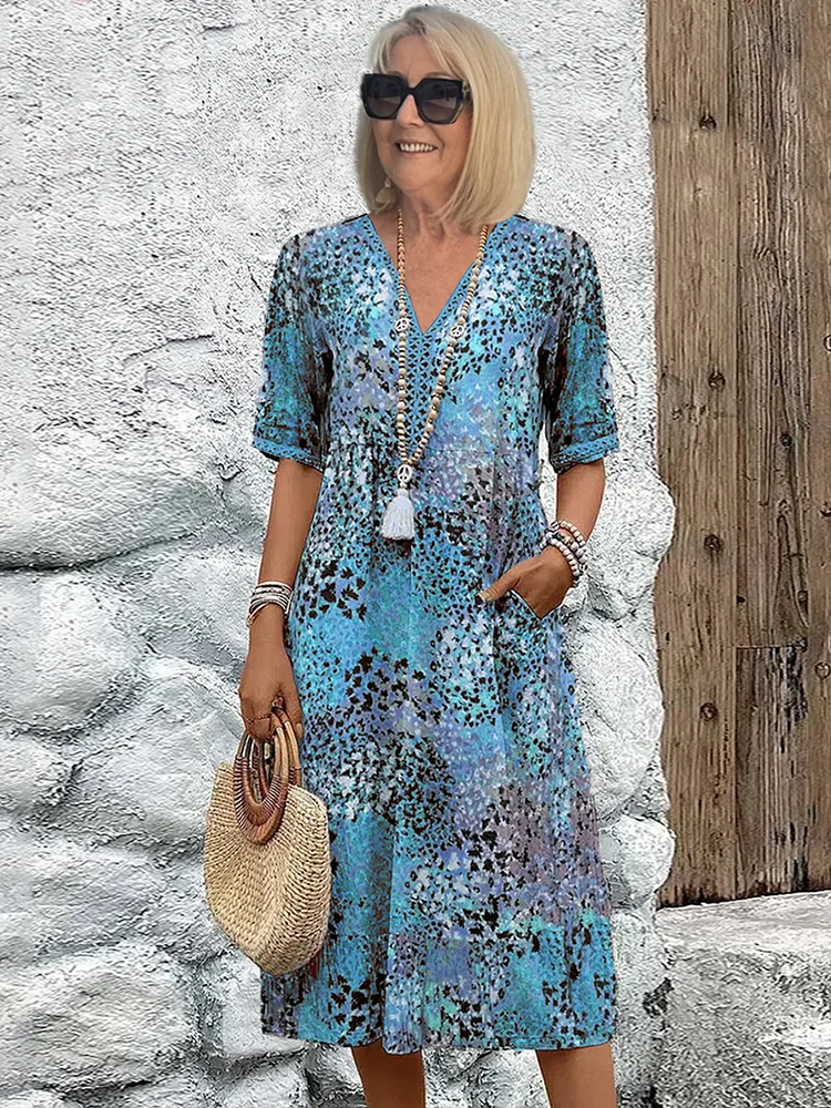 Daisy - Women's Summer Midi Dress