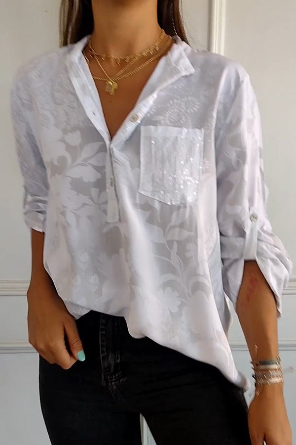 Abigail - Women's Sequin Top (Plus Size Available) - photo 4