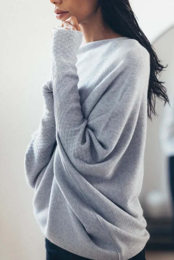Audrey - Maglione lavorato a maglia dalla vestibilità comoda da donna
