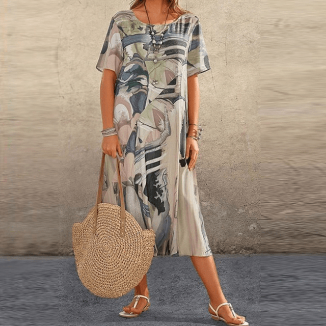 Elizabeth - Women's Floral Dress