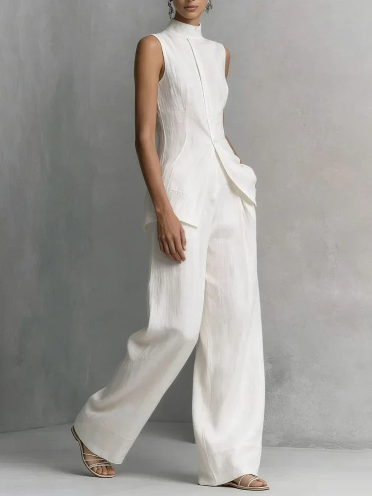 Ellery - Women's Jumpsuit with Roll Neck - photo 4