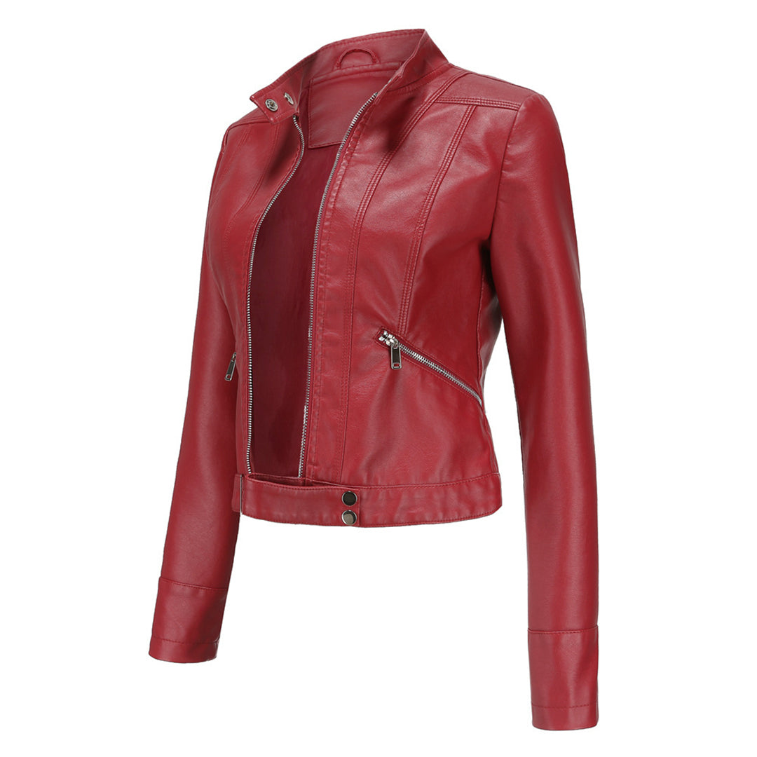 Elowen - Women's Bomber Jacket with Zip Front - photo 9
