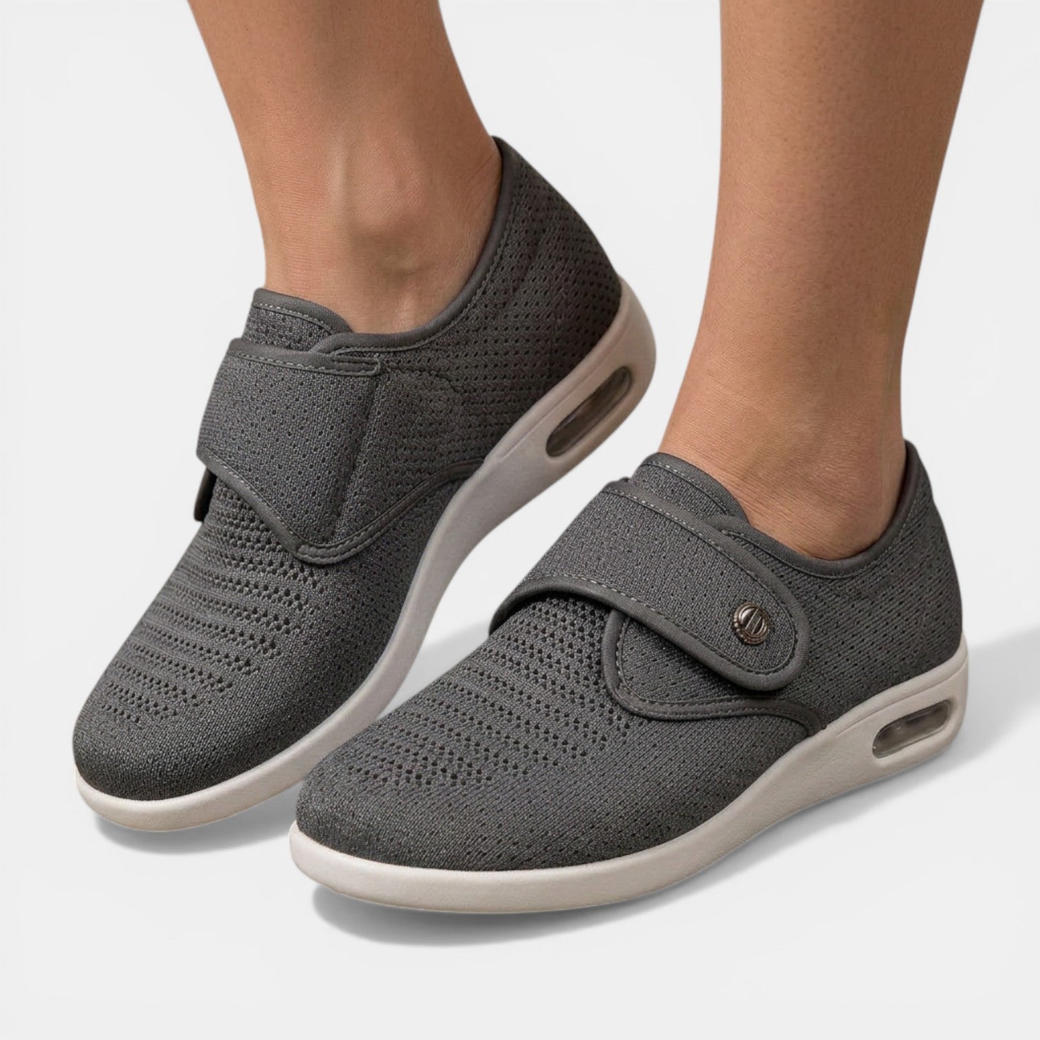 Esme - Women's Orthopedic Sneakers Velcro Strap - photo 7