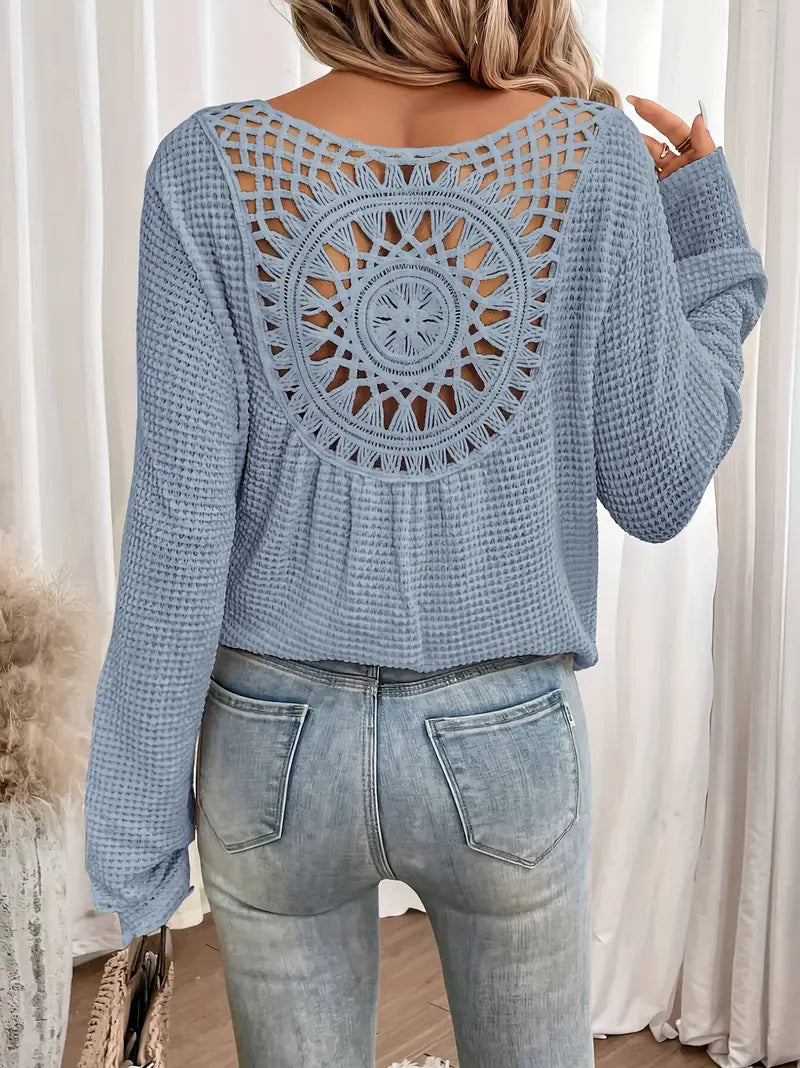 Miranda - Women's V-Neck Sweater