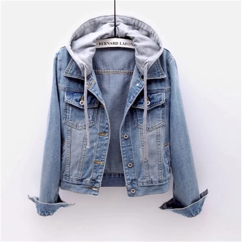 Fable - Women's Denim Jacket with Side Pockets - photo 1