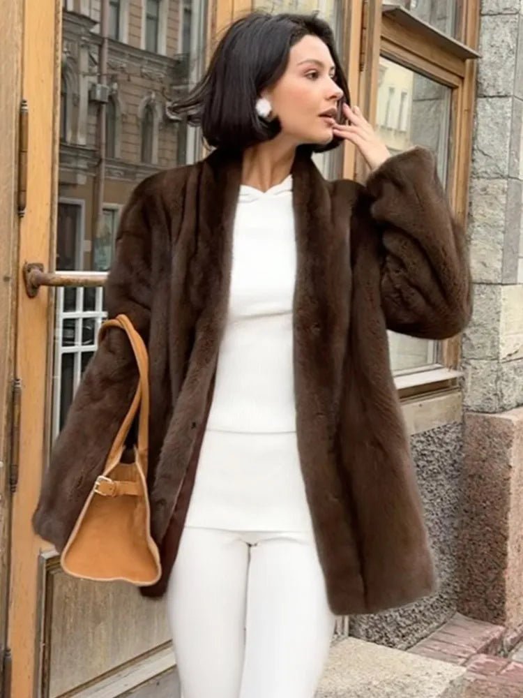Floria - Women's Relaxed Jacket with Tie Belt - photo 11