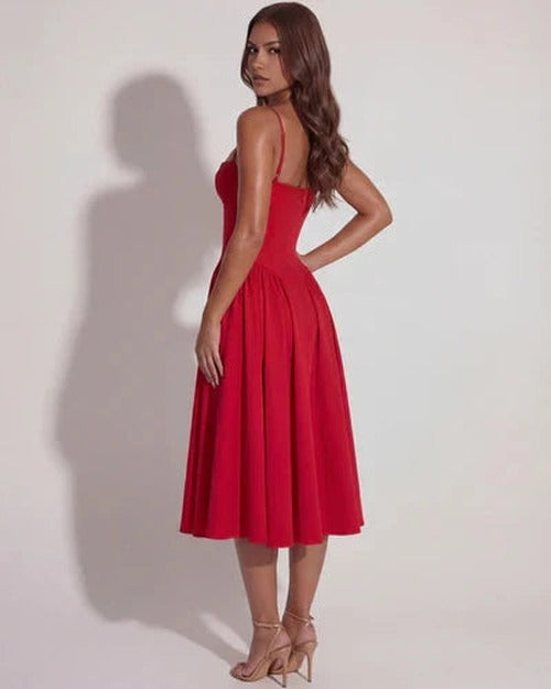 Francesca - Sweetheart Corset Midi Dress - photo 24