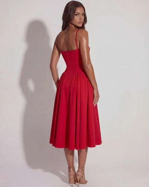 Francesca - Sweetheart Corset Midi Dress - photo 25