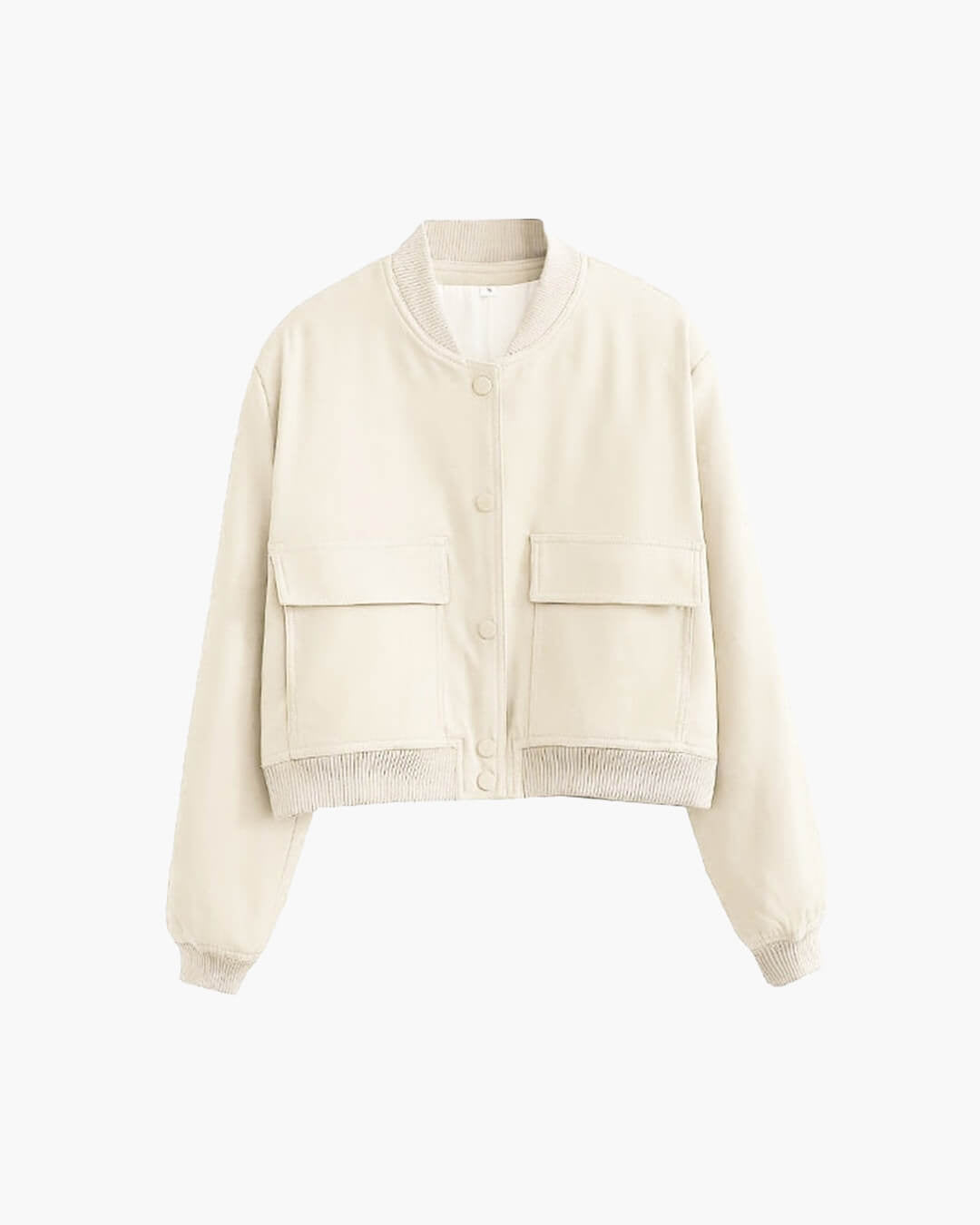 Francesca - Women's Relaxed Bomber Jacket with Zip Front - photo 12