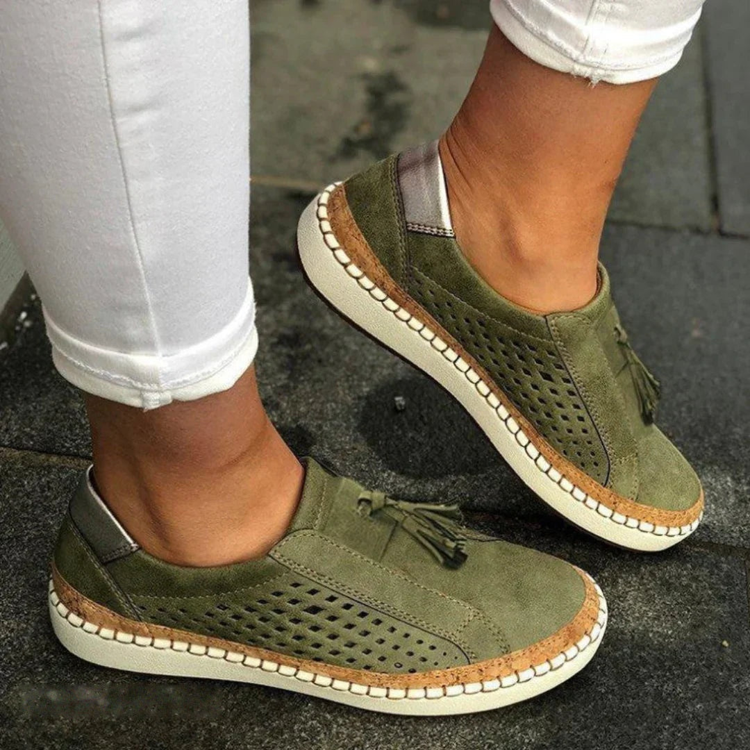 Frankie - Women's Breathable Comfort Shoes - Green