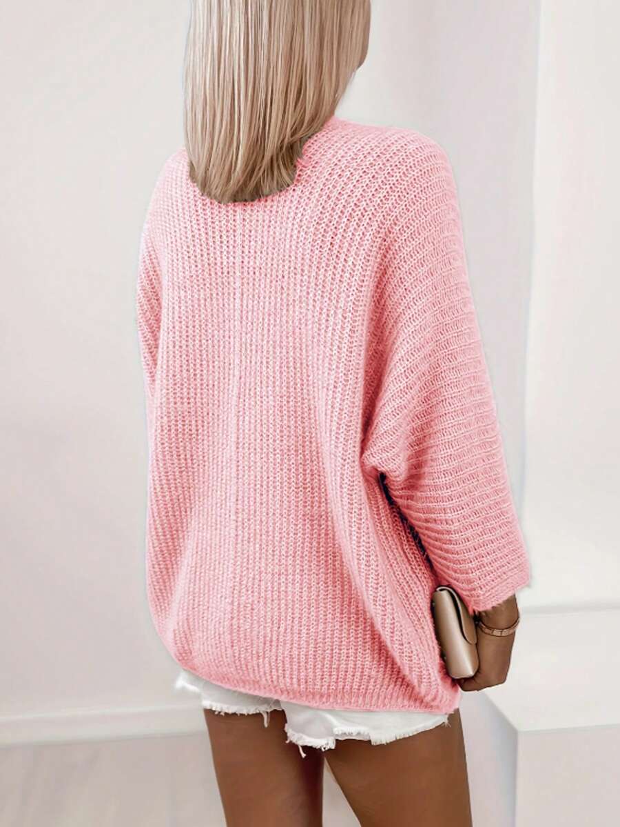 Gaye - Women's Relaxed Cardigan with Ruching - photo 7