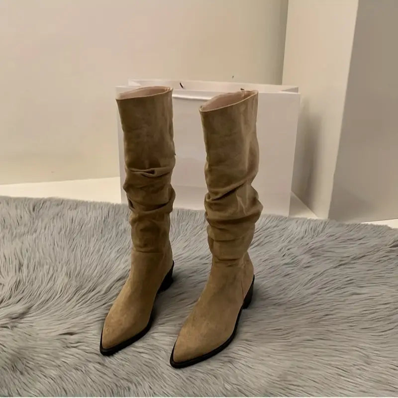 Ginny - Women's Winter Boots with a Heel - photo 2