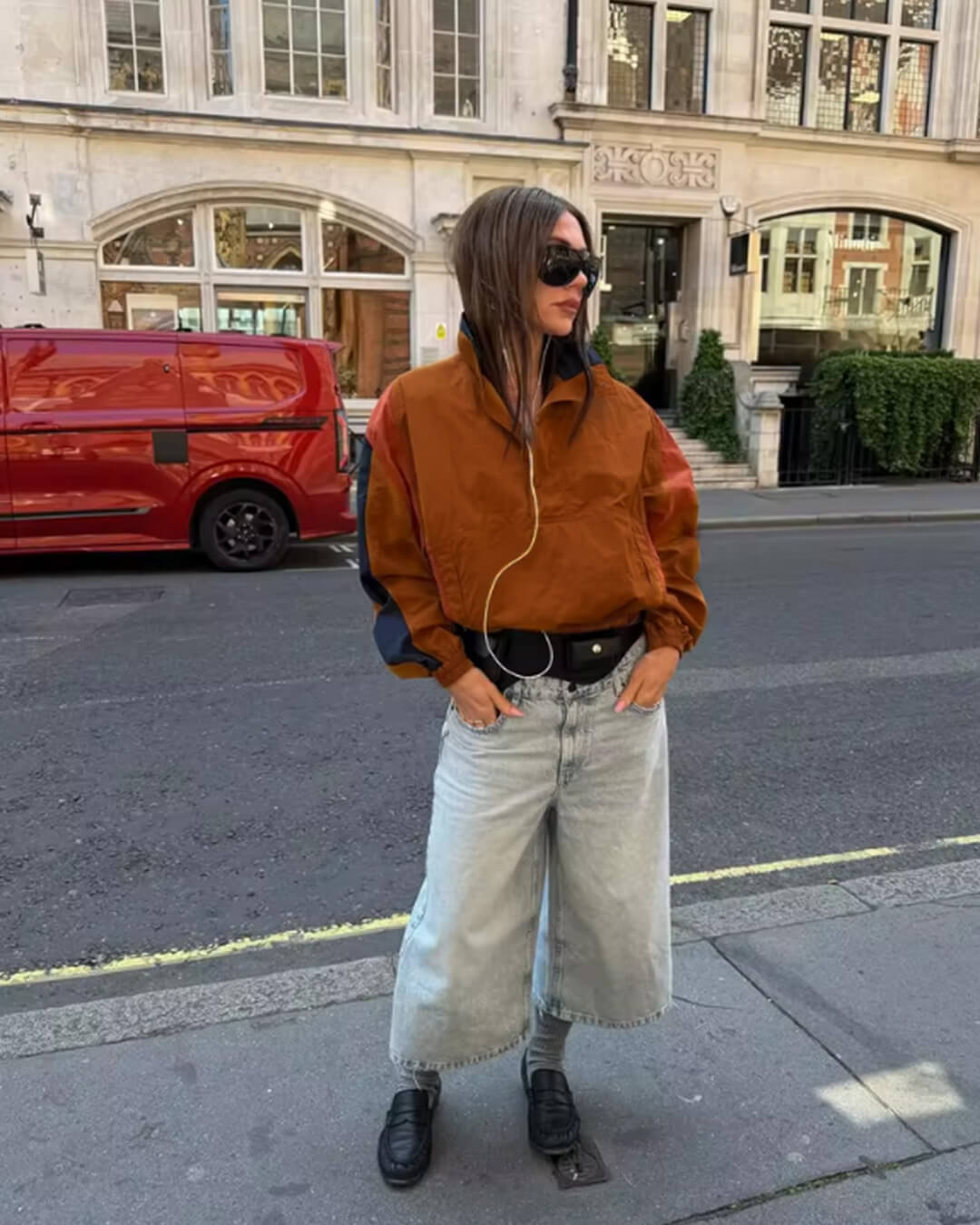 Gracie - Women's Relaxed Jacket in Colour Blocking - photo 4