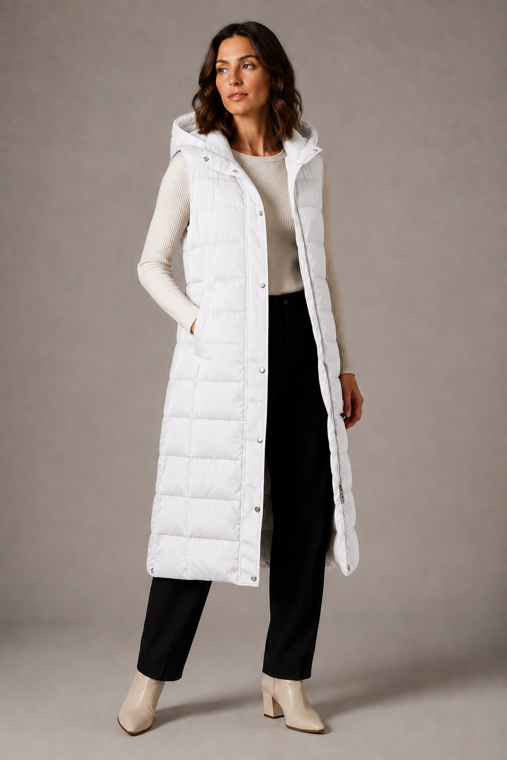 Hana - Women's Gilet with Hood - photo 2