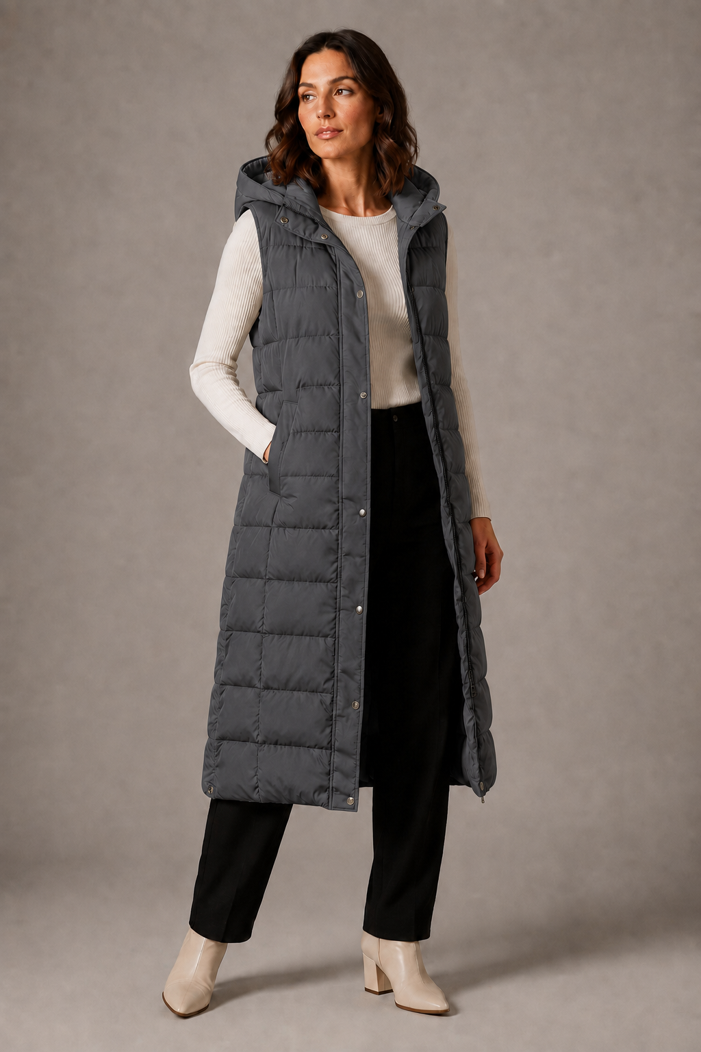 Hana - Women's Gilet with Hood - photo 7