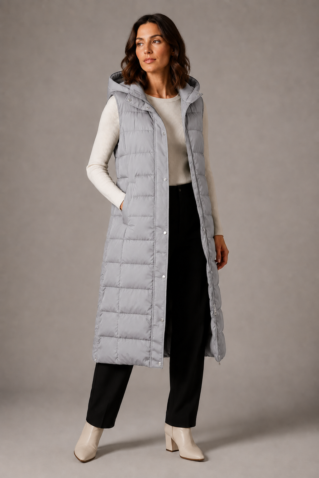 Hana - Women's Gilet with Hood - photo 8
