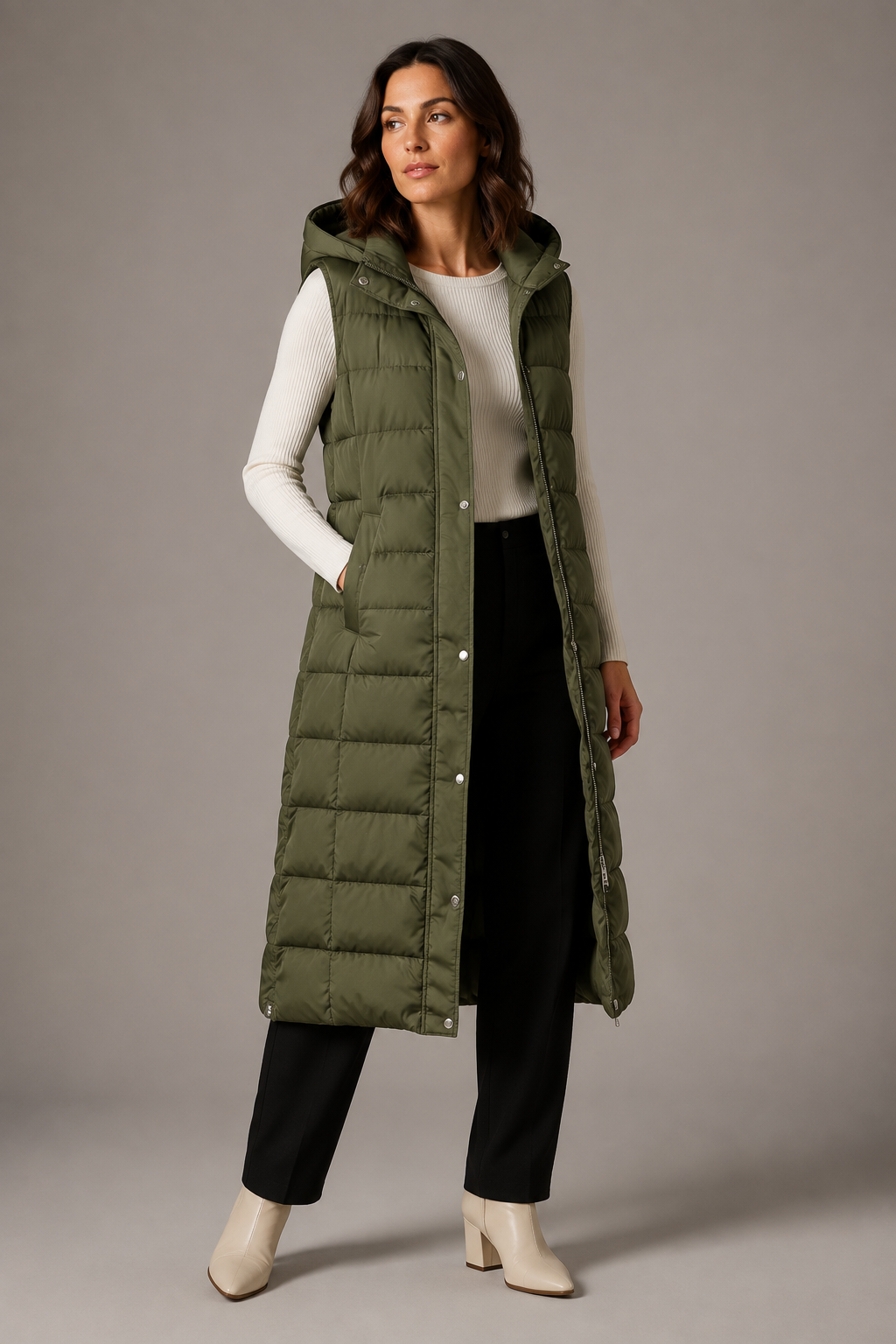 Hana - Women's Gilet with Hood - photo 9