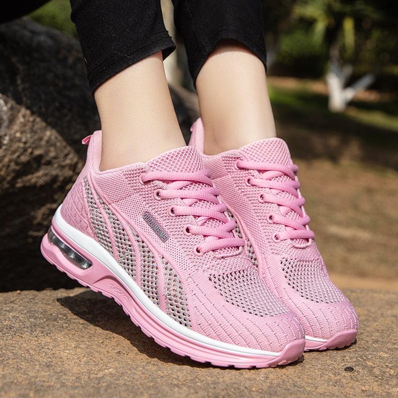 Hessa - Women's Platform Sole Outdoor Running Shoes - photo 4