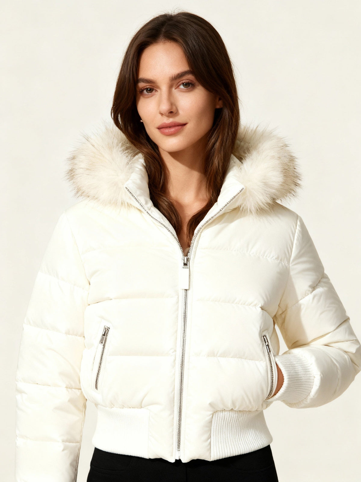 Holly - Women's Jacket in Quilted Finish with Hood - photo 2