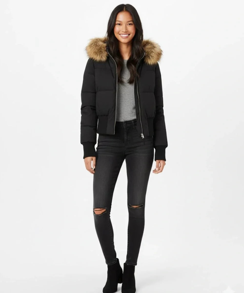 Holly - Women's Jacket in Quilted Finish with Hood - photo 7